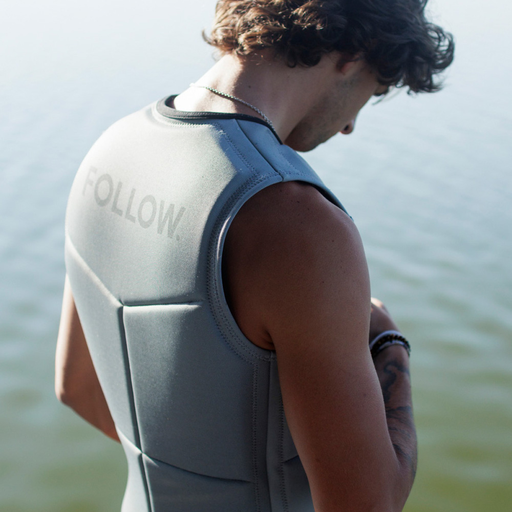 Follow Section Impact Shield Herren Grau 12