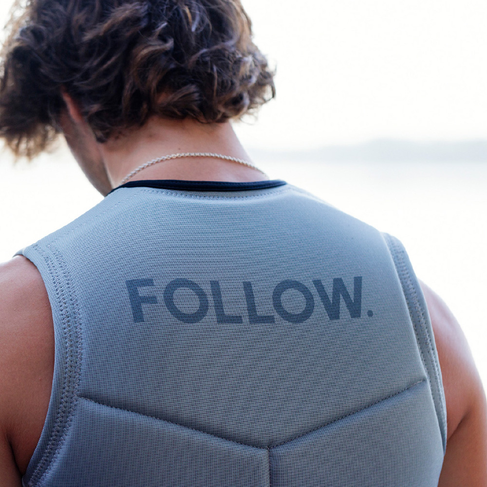 Follow Section Impact Shield Herren Grau 16