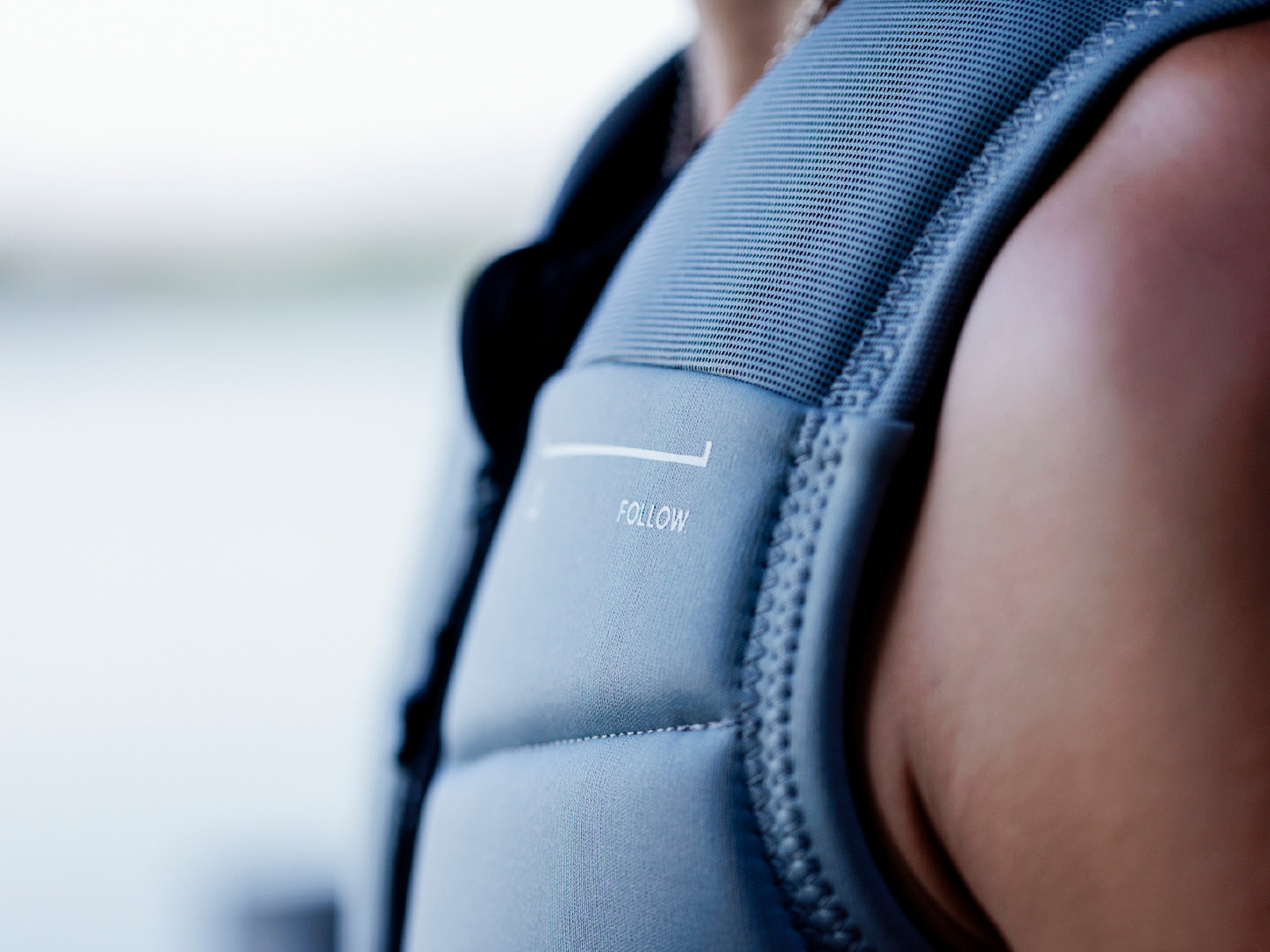 Follow Section Impact Shield Herren Grau 6