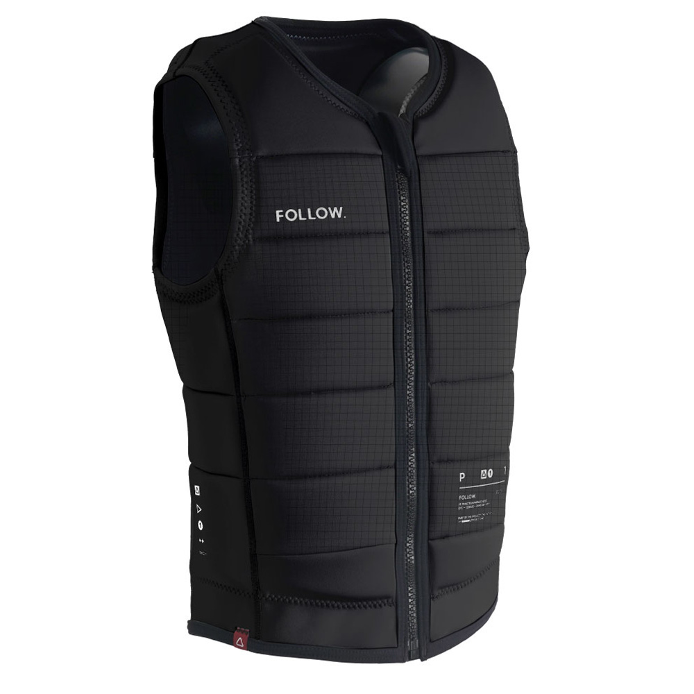 Follow P1 Traction Impact Shield Damen Schwarz 2