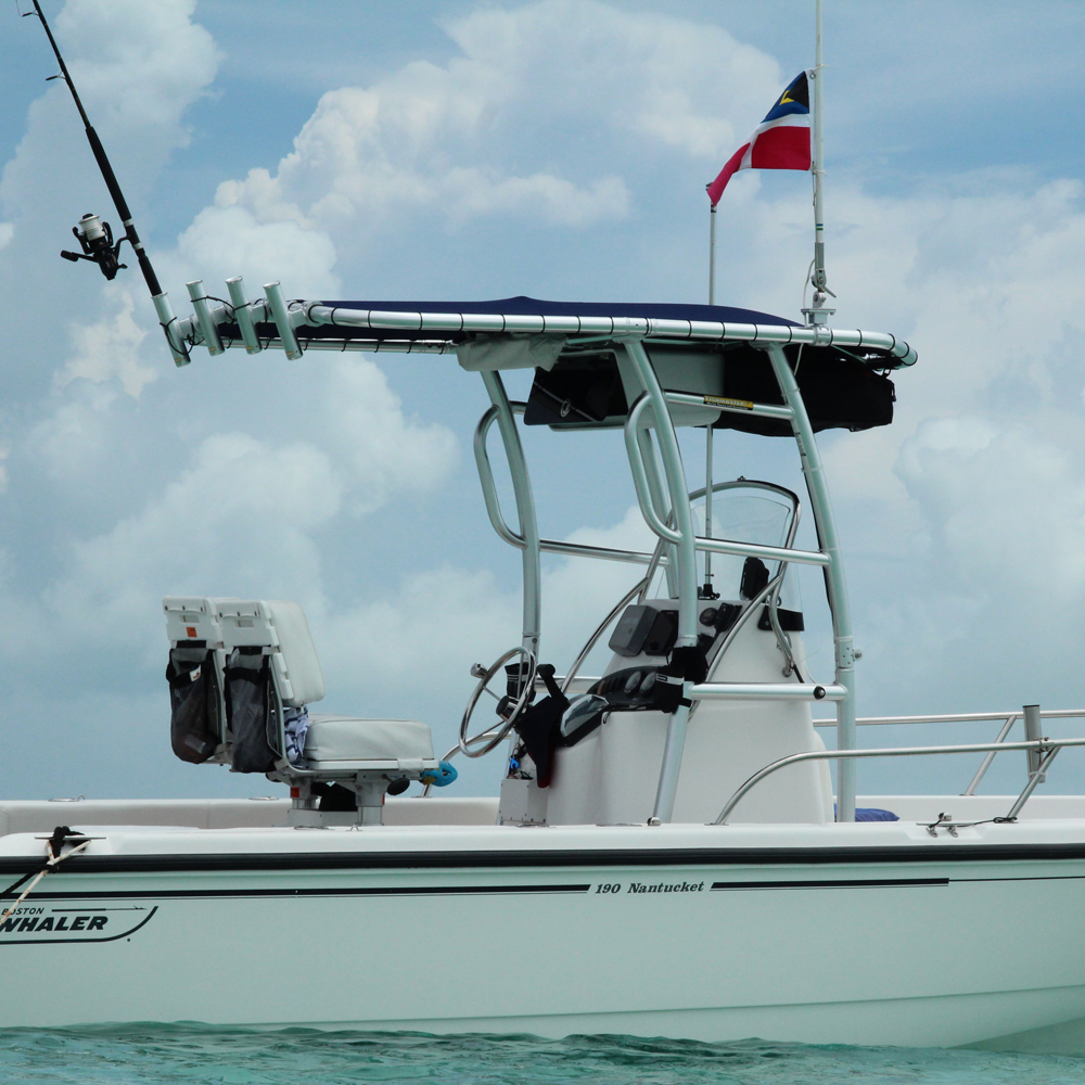 Fishmaster verstellbare Rutenhalter poliert 13