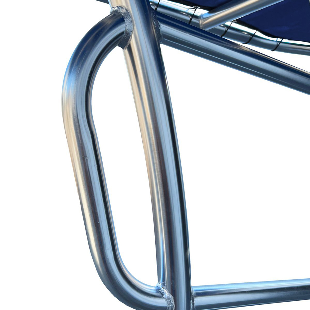 Fishmaster pro T-Top poliert mit Marineblauem Segeltuch 4