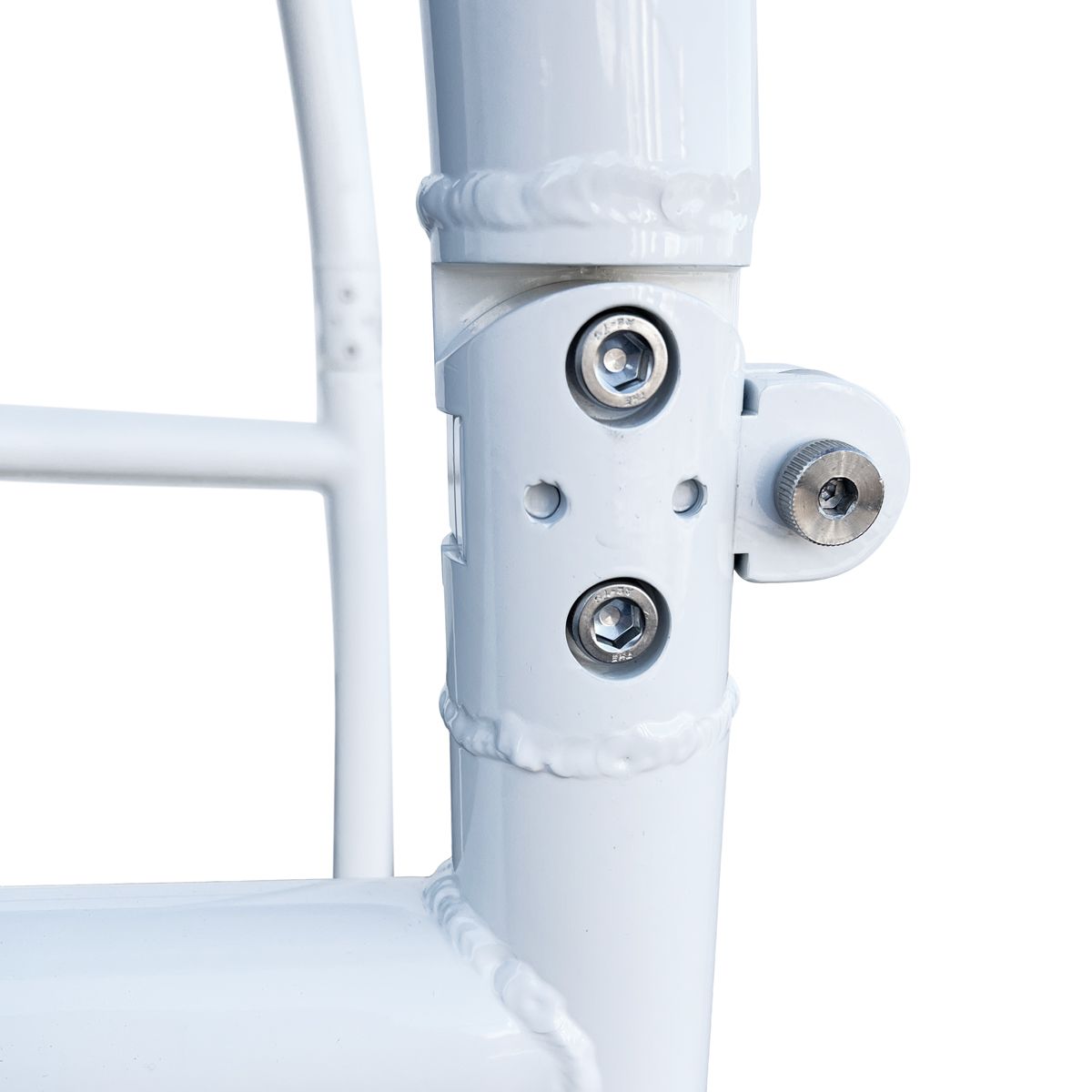 Fishmaster pro T-Top weiß mit marineblauem Segeltuch 11