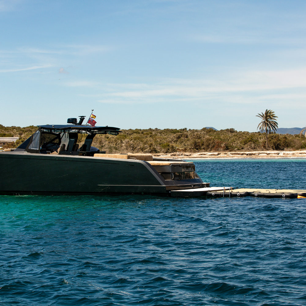 SeaRaft M-Shape Jet-Ski Dock schwarz 2