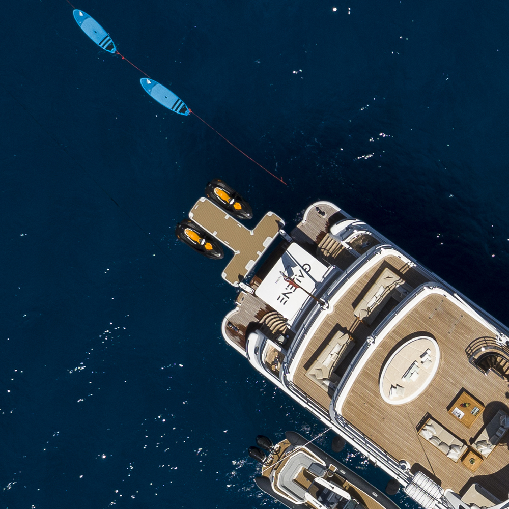 SeaRaft T-Form Jet-Ski Dock schwarz 4