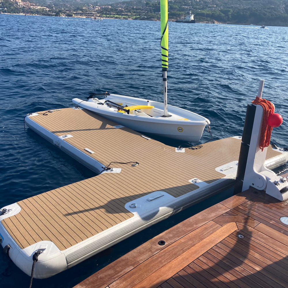 SeaRaft T-Form Jet-Ski Dock grau 2