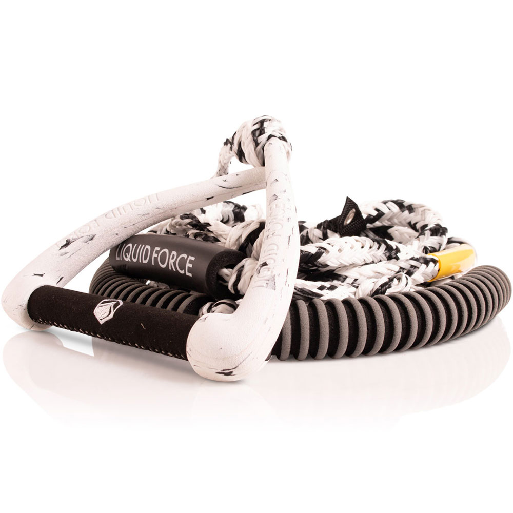 Liquid Force wakesurf Leine 9 Ultra-Suede weiß foto 1