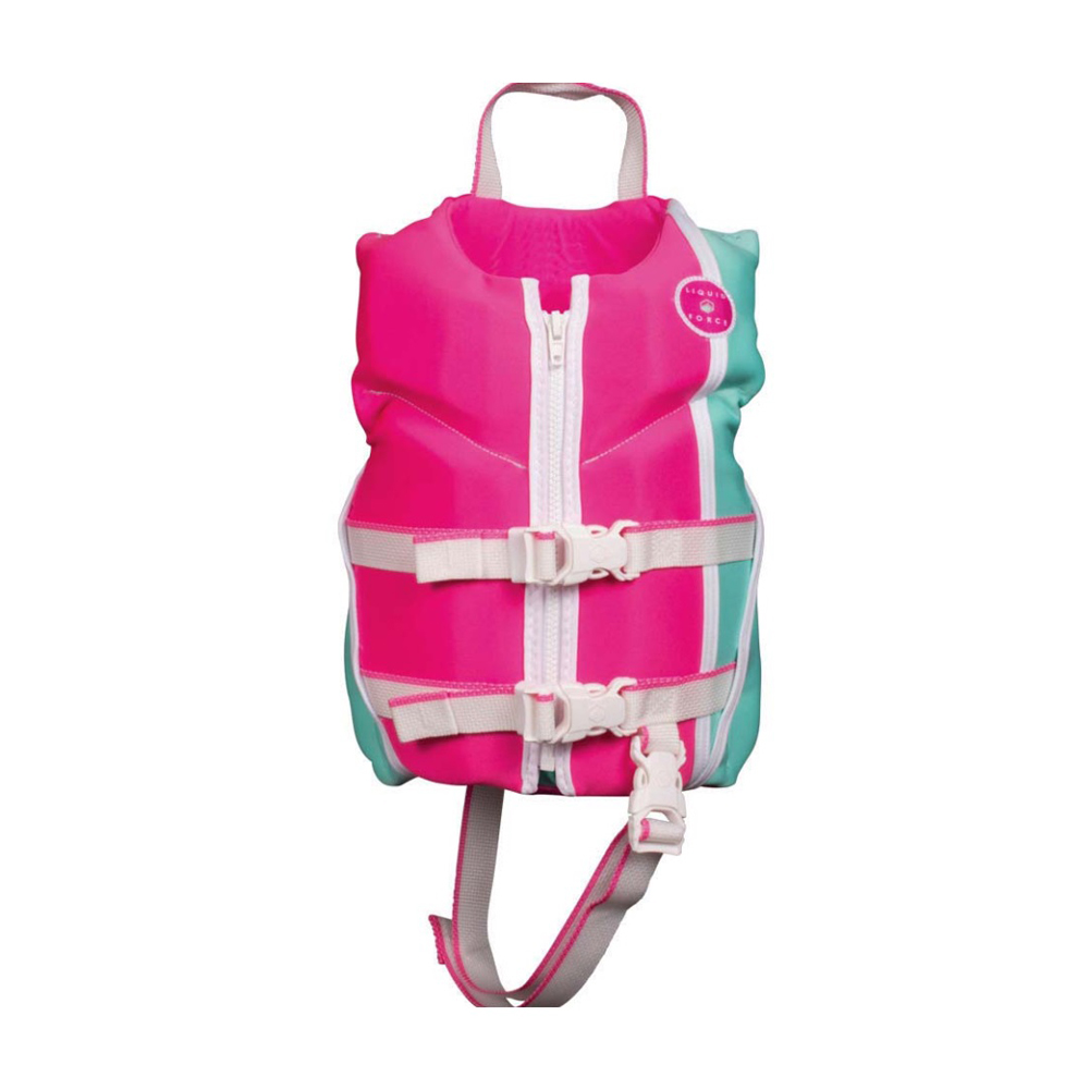 Liquid Force Dream Schwimmweste Kinder Rosa-Mint foto 1