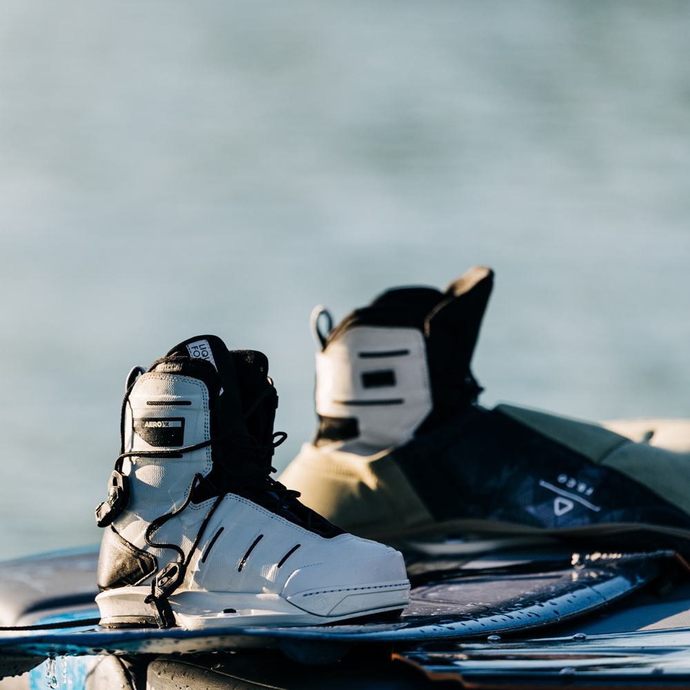 Liquid Force Aero 6X Wakeboard-Bindungen weiß 10