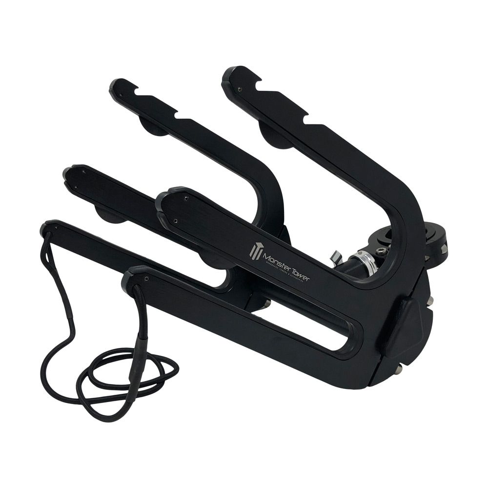 Monster Wakeboard / Surfbrett Rack Universal Inserts Schwarz foto 1
