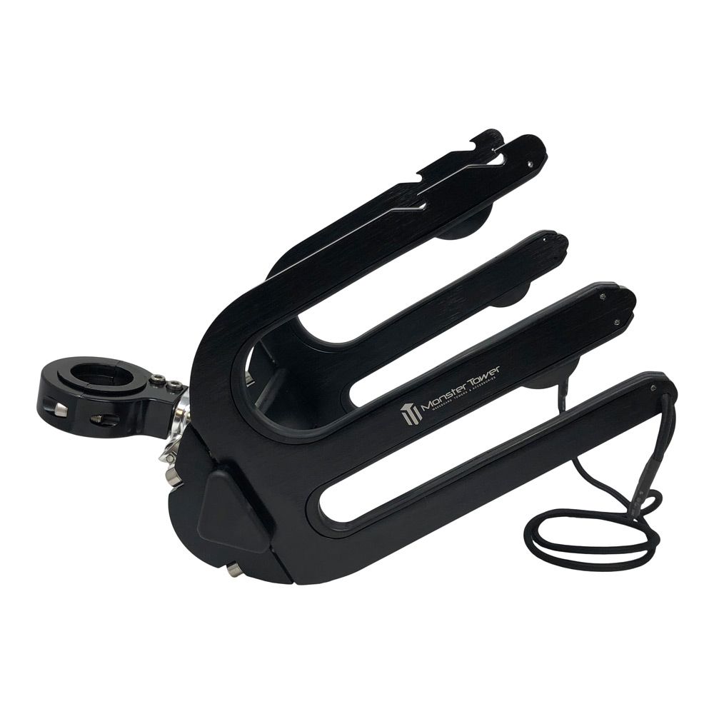Monster Wakeboard / Surfbrett Rack Universal Inserts Schwarz 3