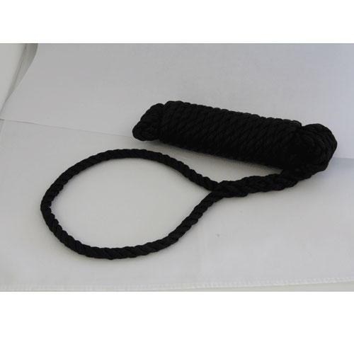 Talamex Festmacher Basic 12mm x 8m Schwarz foto 1