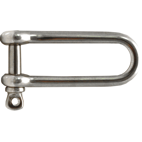 Talamex RVS D-Schäkel lang 5mm foto 1