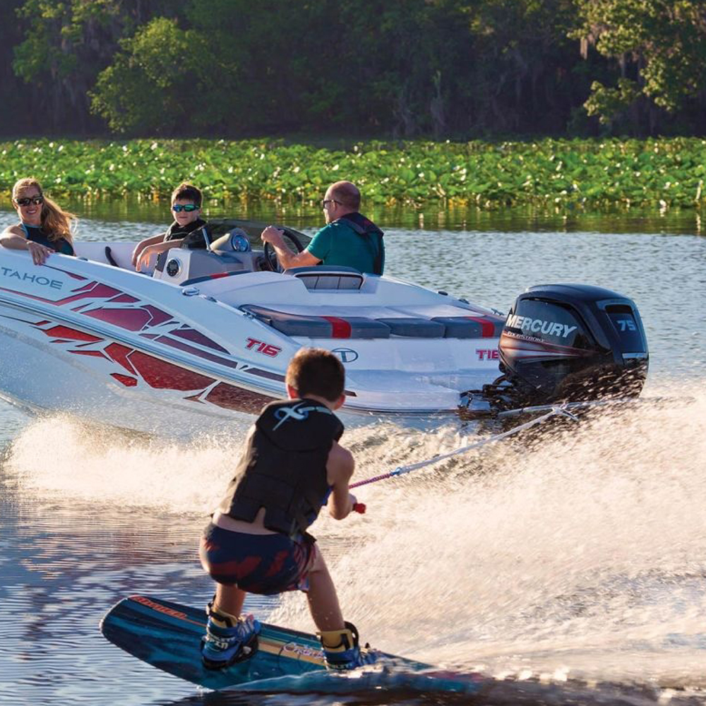 TurboSwing GROßE TWIN Außenbordmotor ski tow bar 4